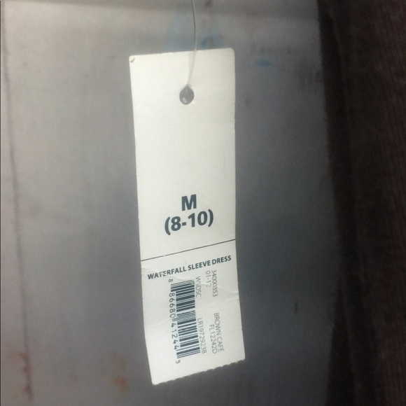 FADED GLORY NWT Brown Dress with belt - Picture 5 of 6